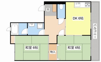 間取図 メイプルヒルズ