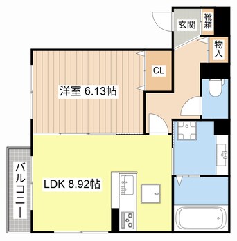 間取図 GL Plus HIGASHIYAGURA