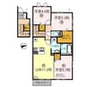 コットンハウスⅢ 3LDKの間取り