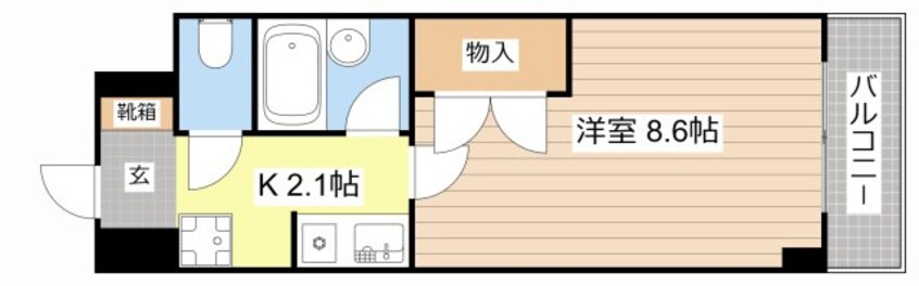 間取図 エスペランツ琵琶湖