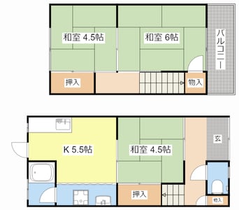 間取図 竹田アパート