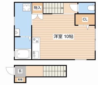 間取図 REVE NAKAYABU