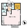 MAISON LAST WISTERIA 1Rの間取り