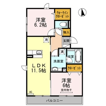 間取図 アイプルーク