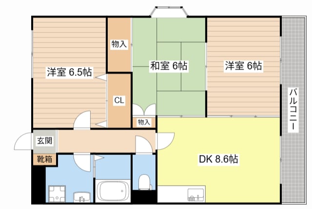 間取り図 エスペランサⅢ