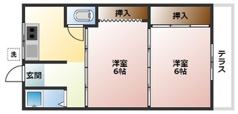 間取図 岩湖アパート