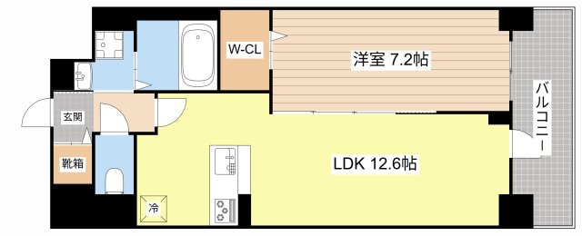 間取り図 AXIA草津_DC
