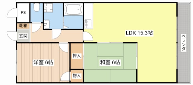 間取り図 ヴィラジョイフル