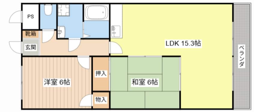 間取図 ヴィラジョイフル