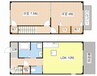 宮司サンシャイン 2LDKの間取り
