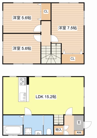 間取図 セントマリアージュ大通寺公園