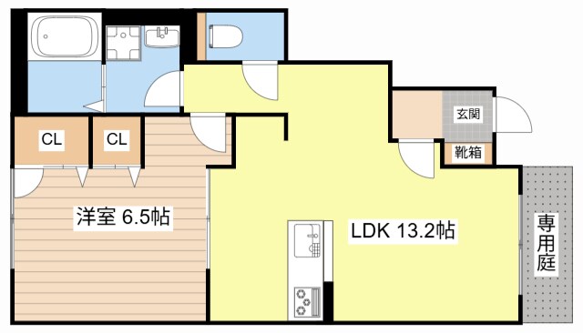 間取り図 クレール