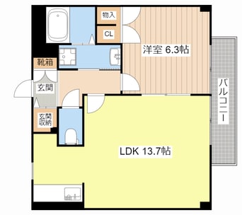間取図 ハイツKSN