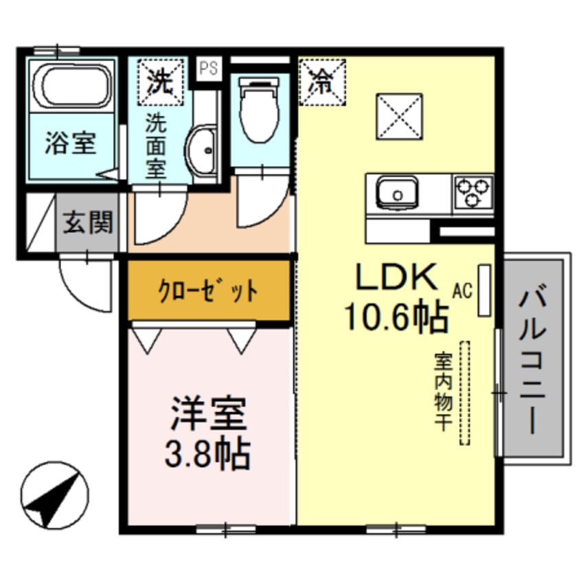 間取図 リュートⅡ