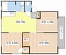 エクセレントハイツ 3DKの間取り