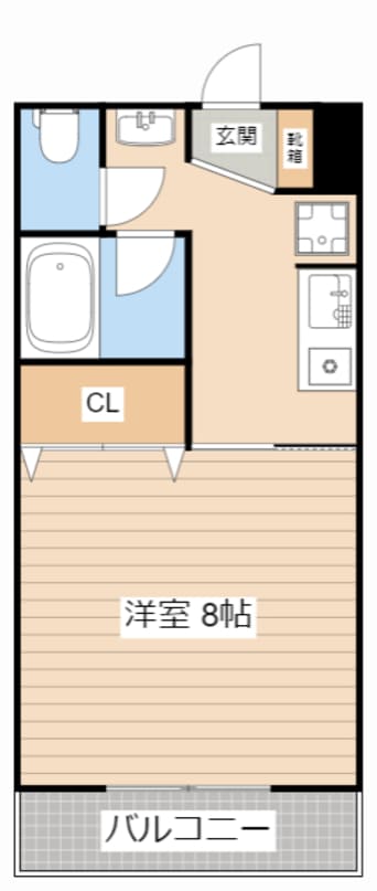 間取図 フルーレ伊勢
