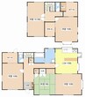 清崎町　平塚邸　一軒家 5LDK+Sの間取り