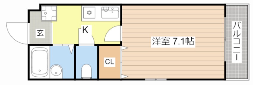間取図 コーポHIRO