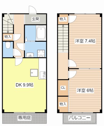 間取図 クレストステージⅠ