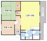 FERRIS 2LDKの間取り