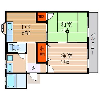 間取図 コーポミカ