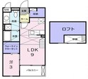 レジィデンス　たなべＫの間取図