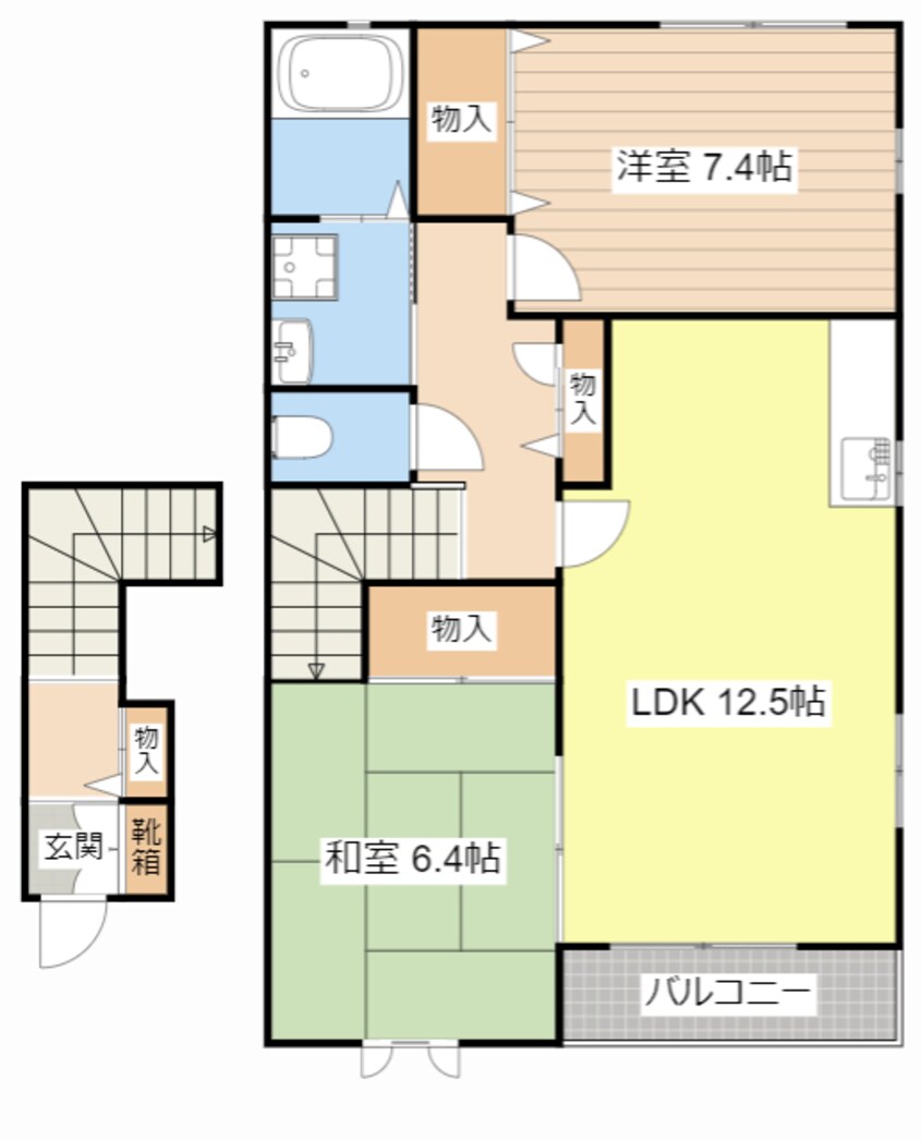 間取図 フレッシュ コート