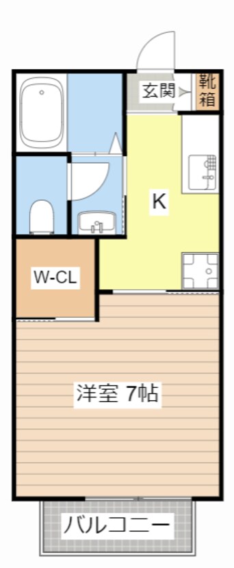 間取図 セファミ　法人寮