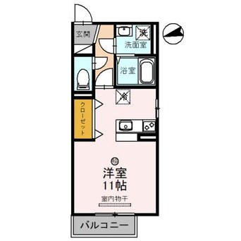 間取図 シャトレー彦根