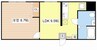 NoveStage Re maison 1LDKの間取り