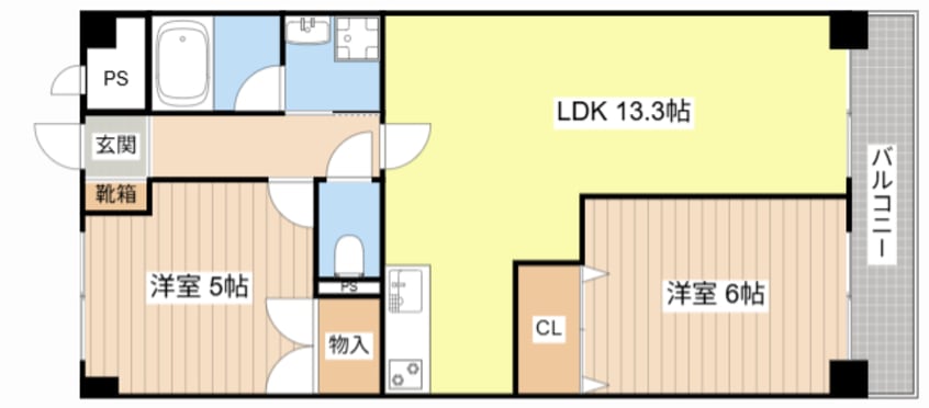 間取図 プルミエル