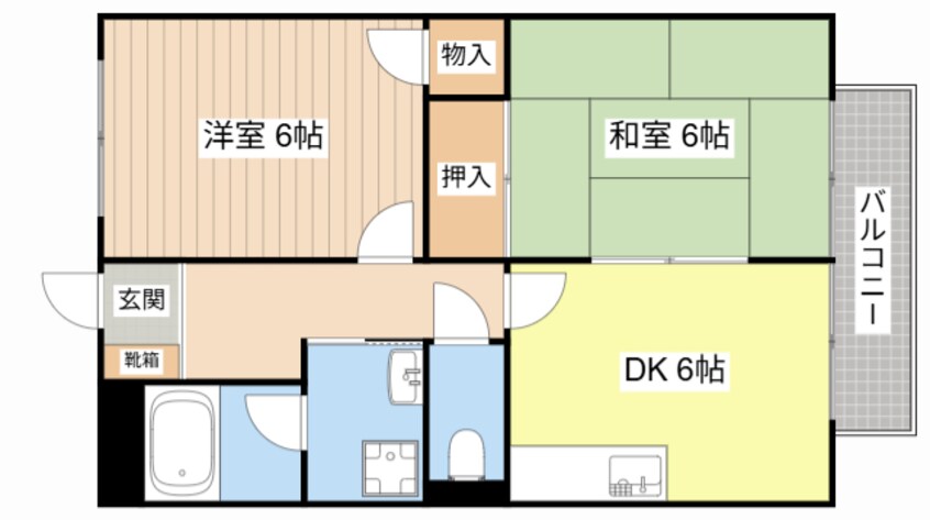 間取図 リバティハウス守山