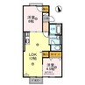 ハイツ堂前 2LDKの間取り