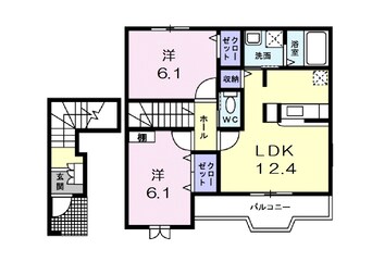 間取図 カーサグランデ