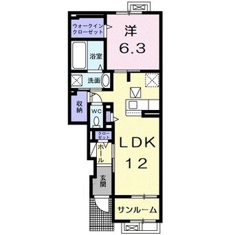 間取図 カーサ　アリエッタ