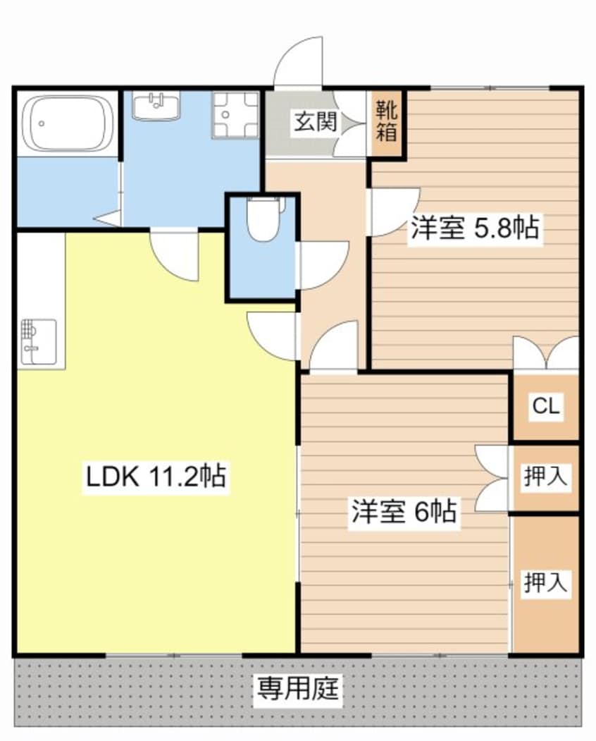 間取図 コンフォール