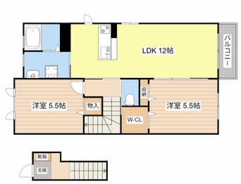 間取図 ディアコート