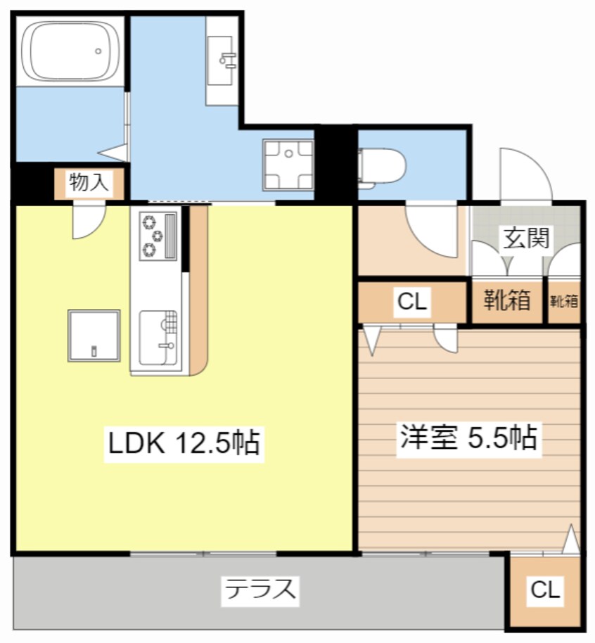 間取図 グラン　ソル　ルチア