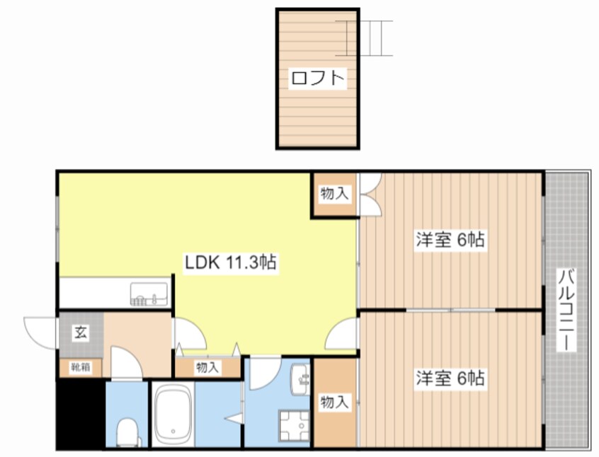 間取図 フォレストリバー