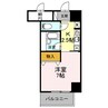 サンタウン竹鼻　A 1Kの間取り