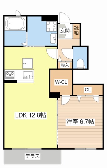 間取図 コーポラス　水無月