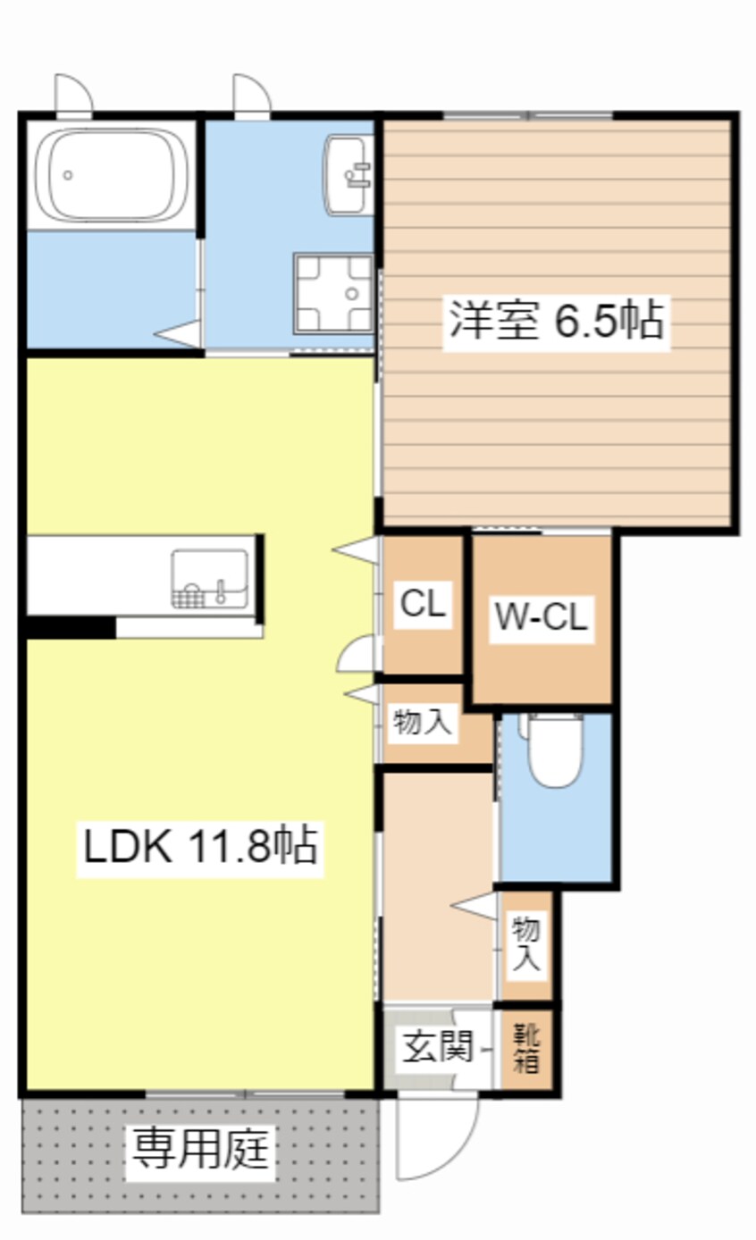 間取図 ブリリアント　ヒルズ