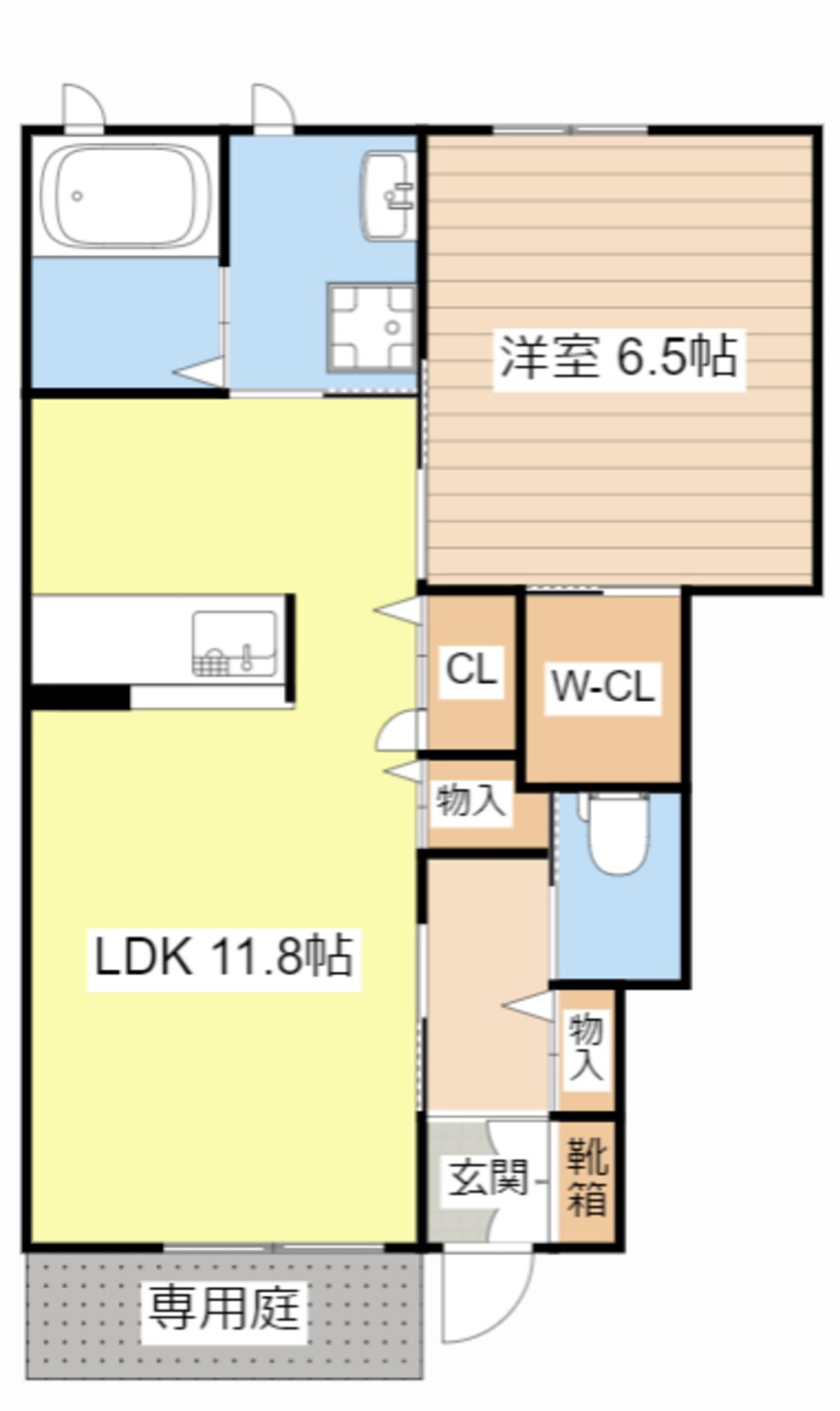 間取図 ブリリアント　ヒルズ