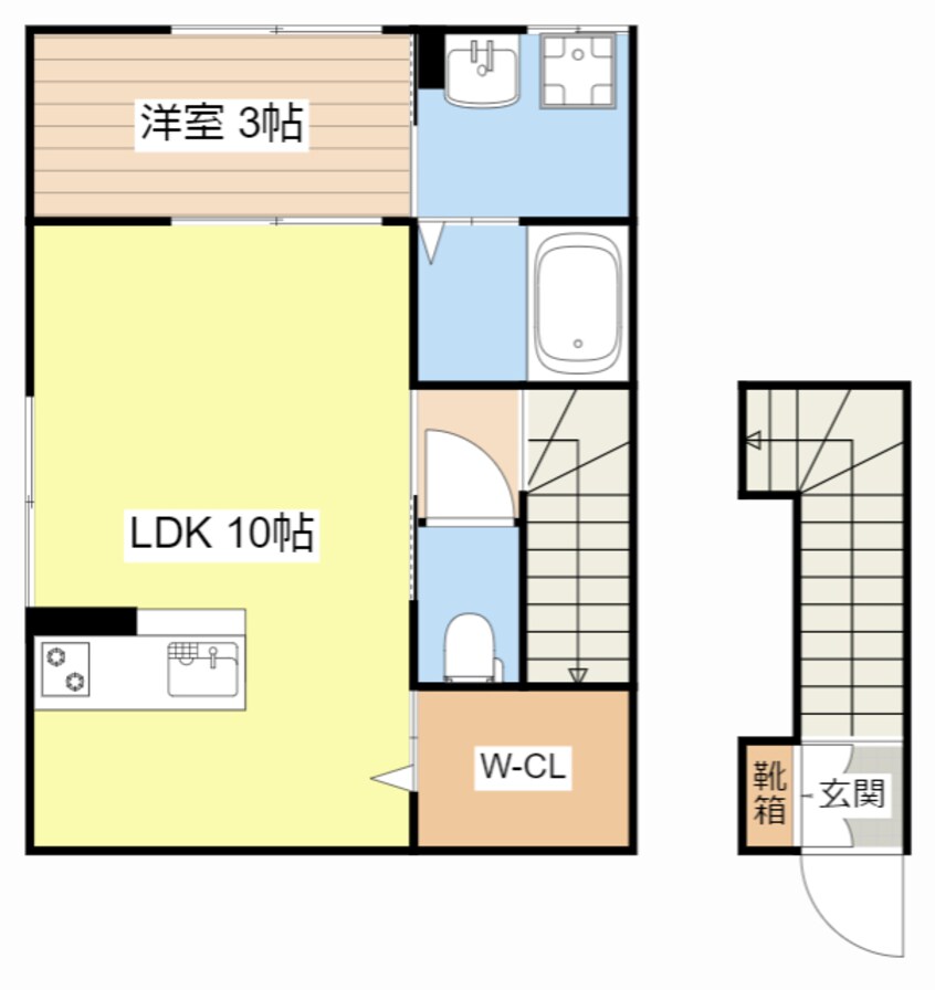 間取図 エトワール宮司