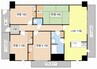 レイクイーストＣＩＴＹ弐番館グレーシィ稲枝 4LDKの間取り
