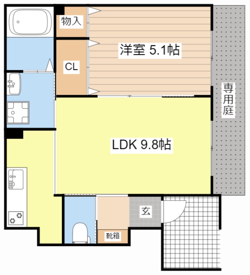 間取図 リスハルート