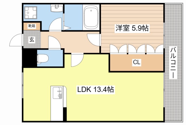 間取り図 クロノスコート