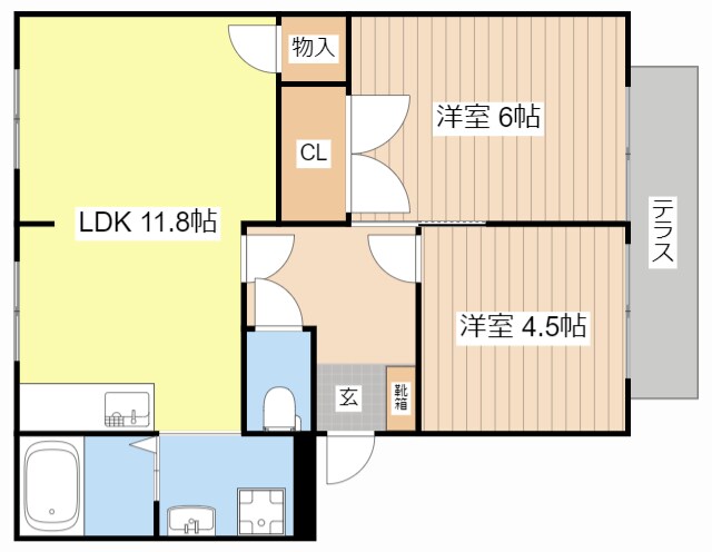 間取り図 メゾンフレグランス