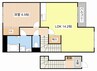 サンライズ２１Ⅱ 1LDKの間取り