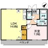 ヴィラ　センチュリー 1LDKの間取り